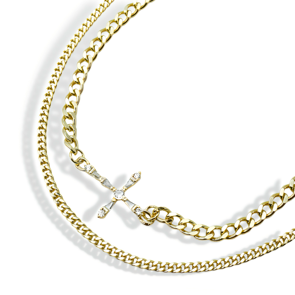 Side of Grace Layer Necklace