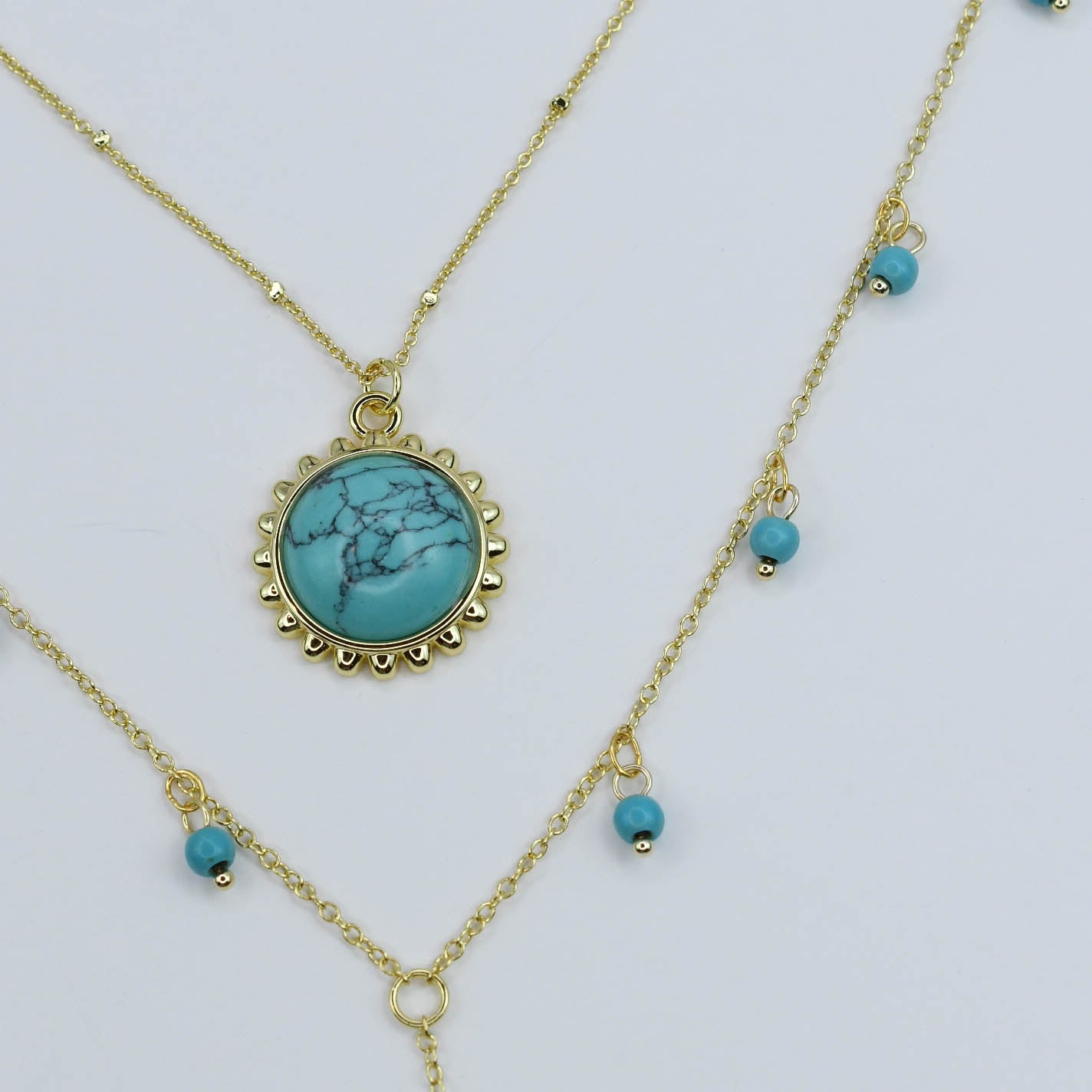 Turquoise Harmony Layered Necklace