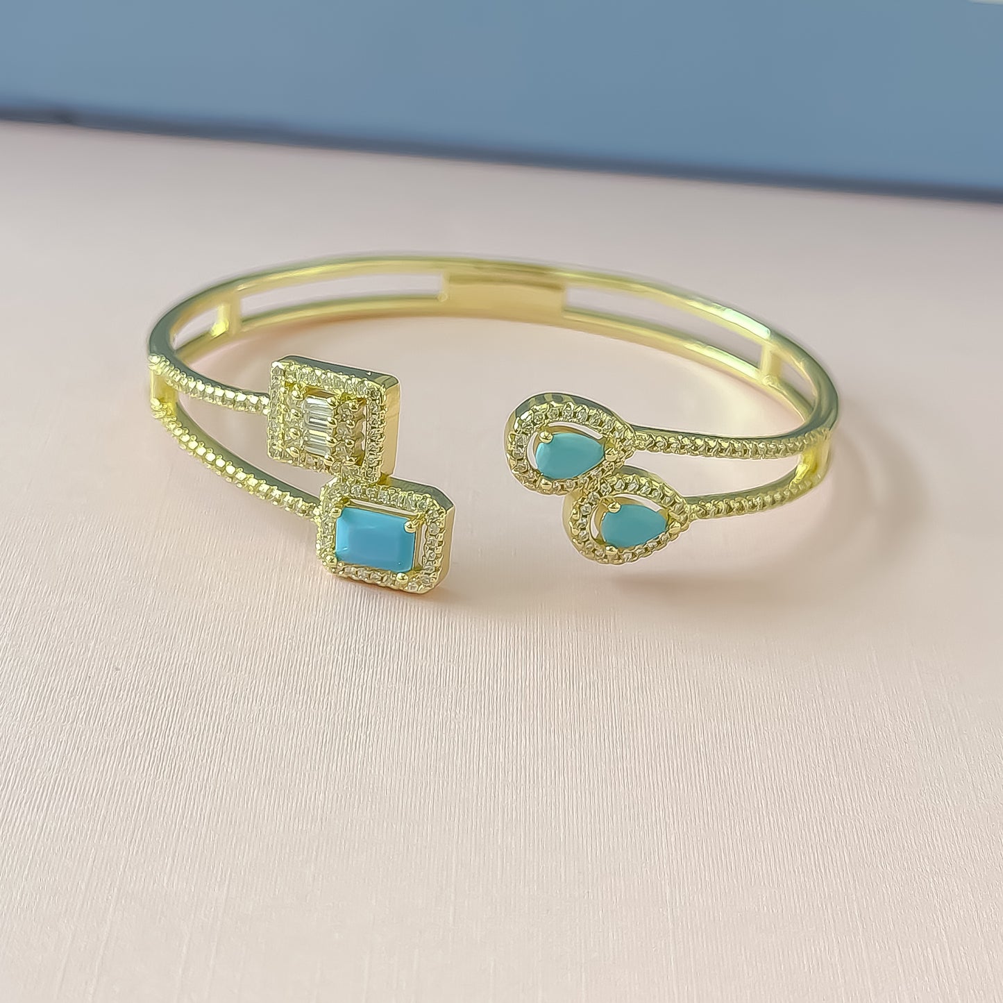 Turquoise Glow Cuff