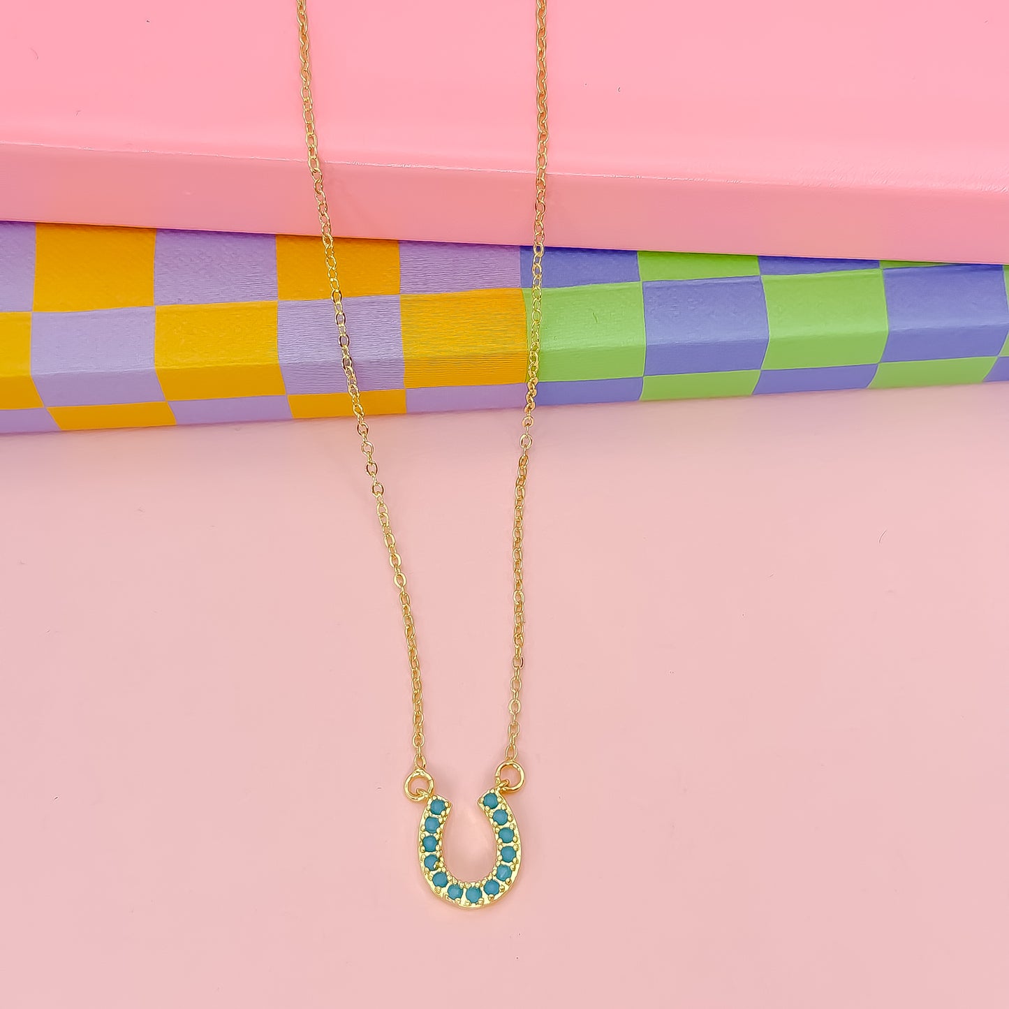 Lucky Charm Turquoise Necklace