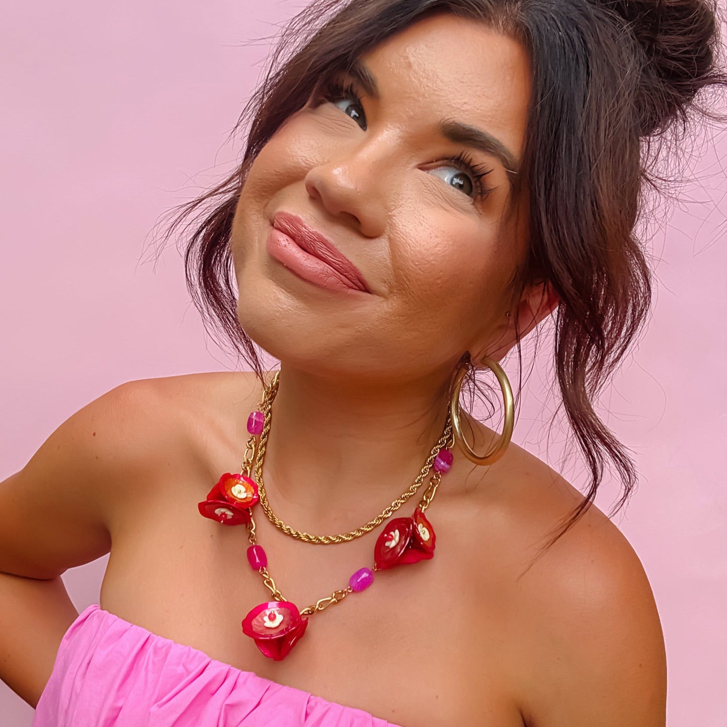 Berry Bloom Necklace