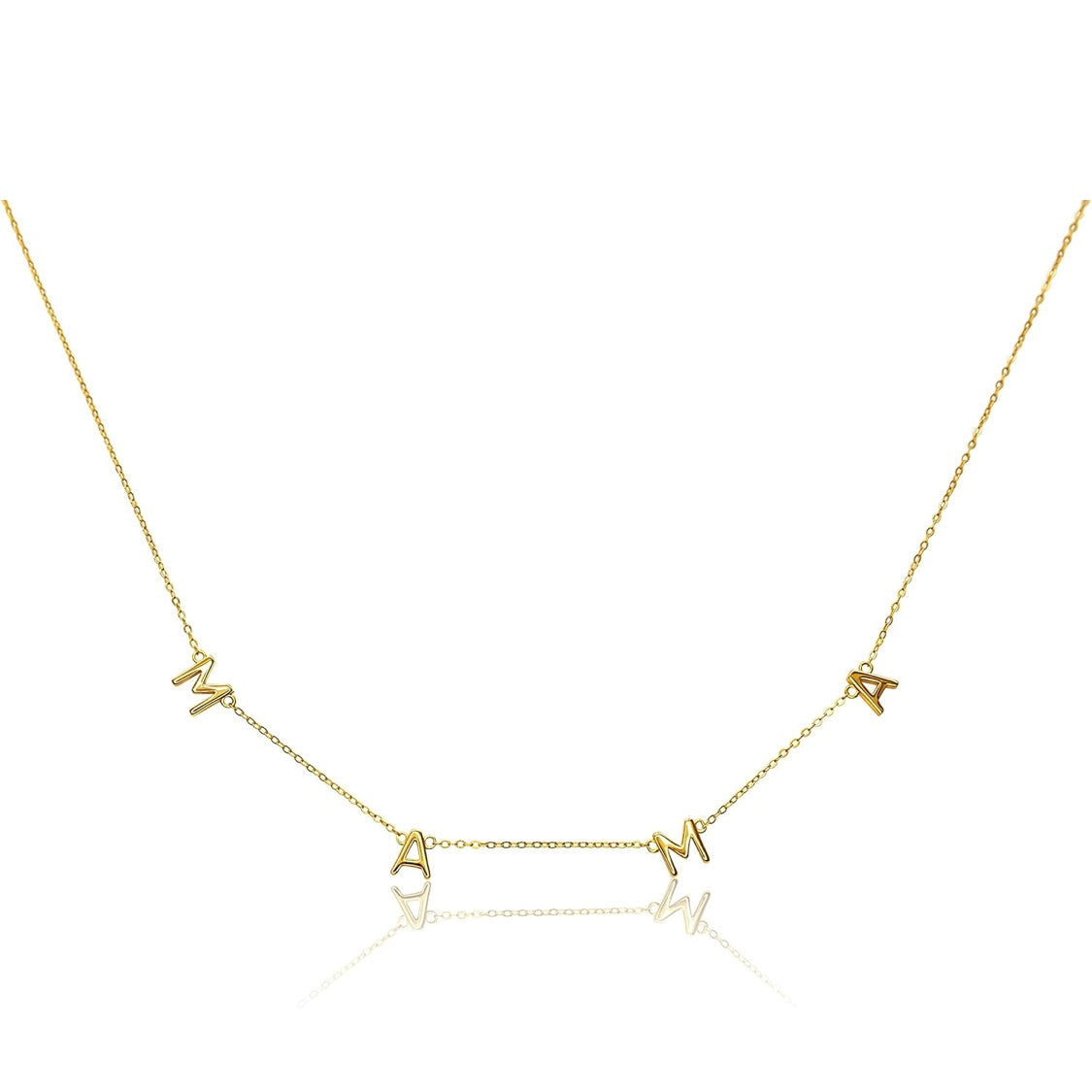 Dear Mama Gold Necklace