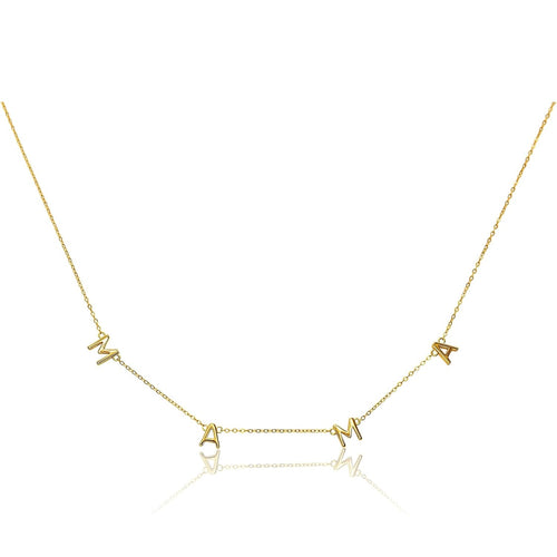 Dear Mama Gold Necklace