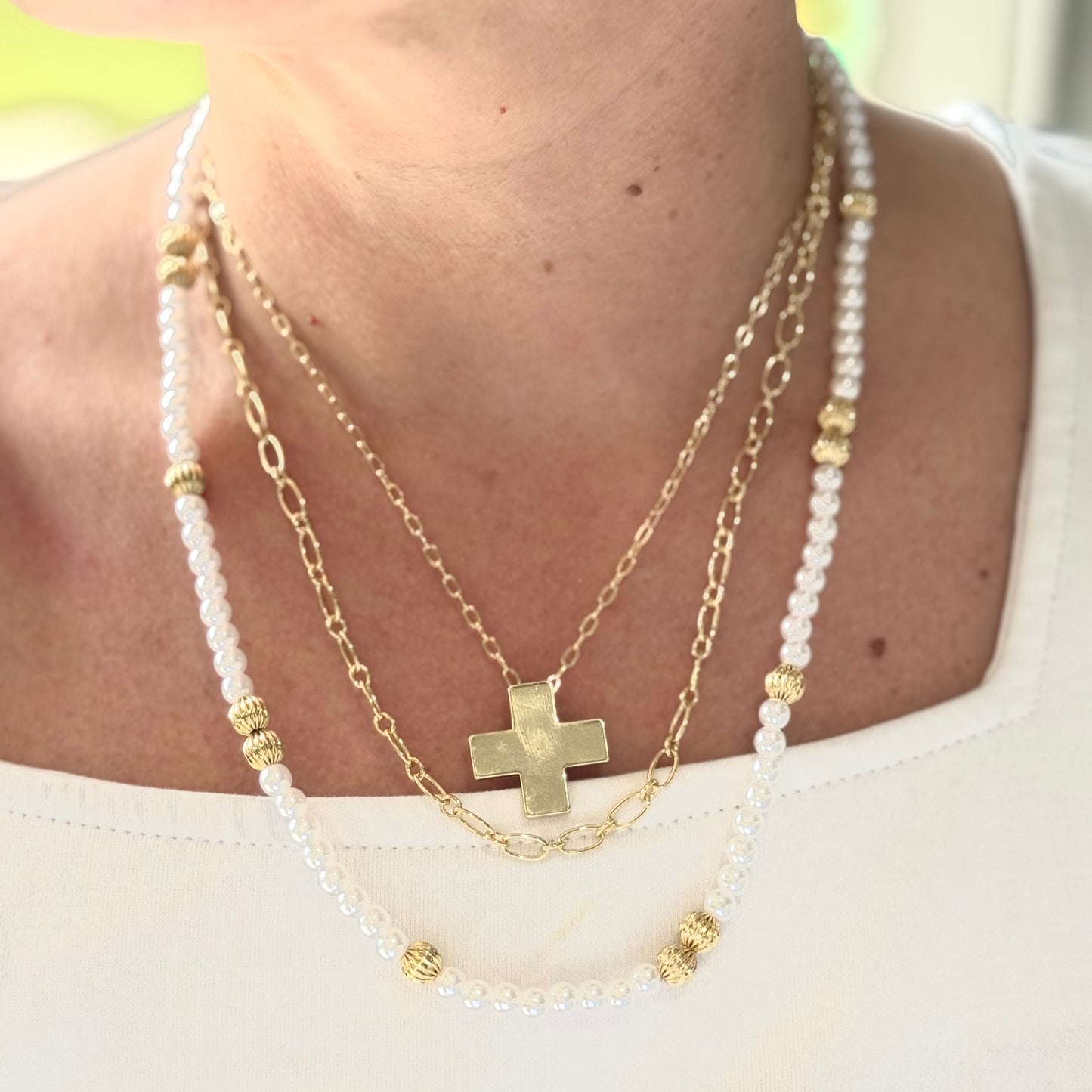 Blessed Glow Layer Necklace