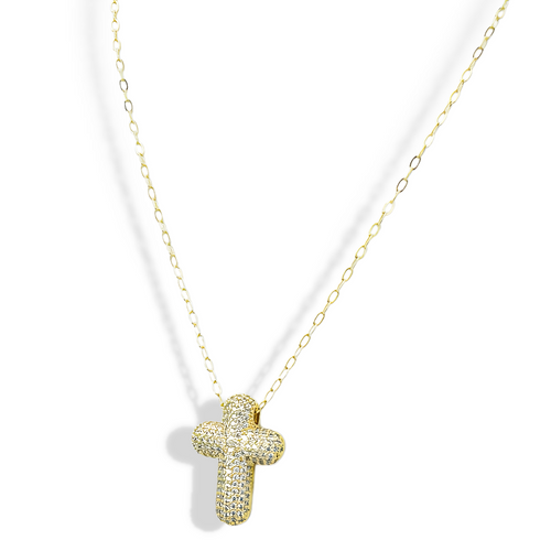 Faithful Glow Gold Necklace