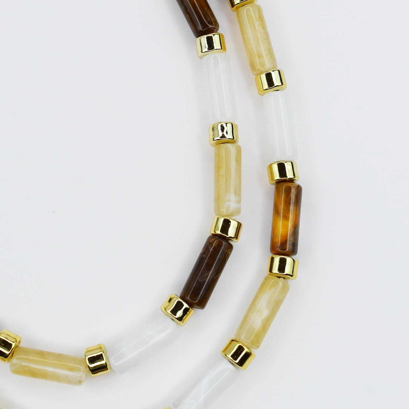 Caramel Candy Bar Chic Necklace