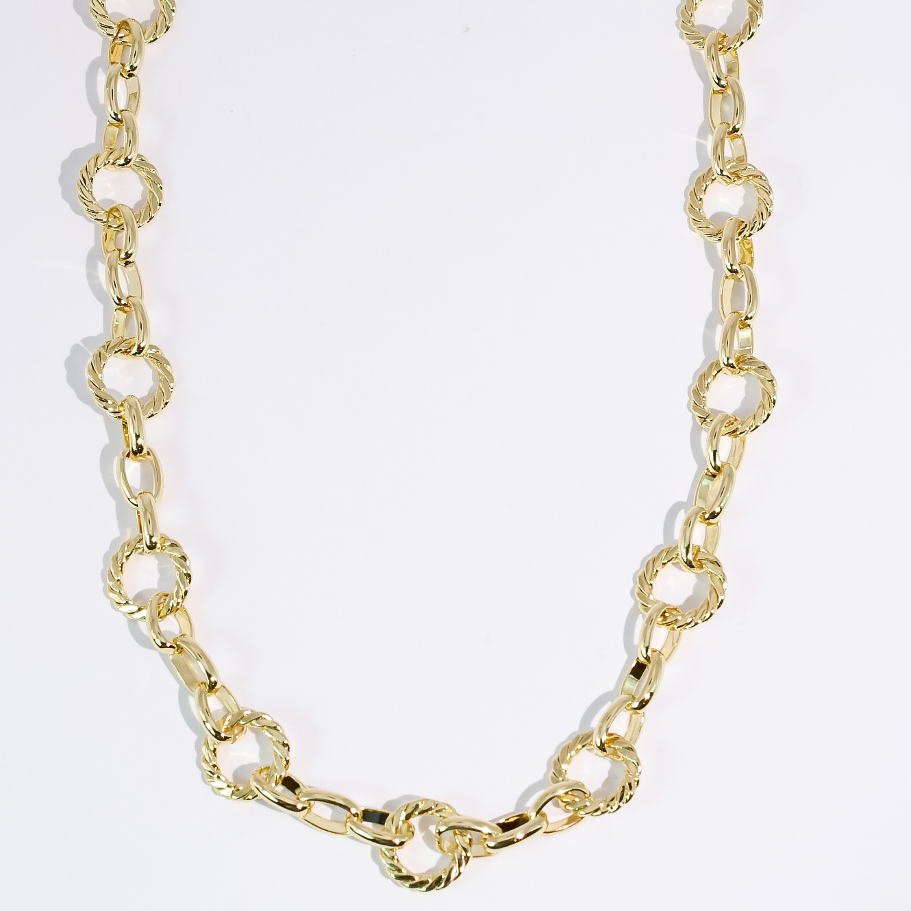 Circle Chain Necklace
