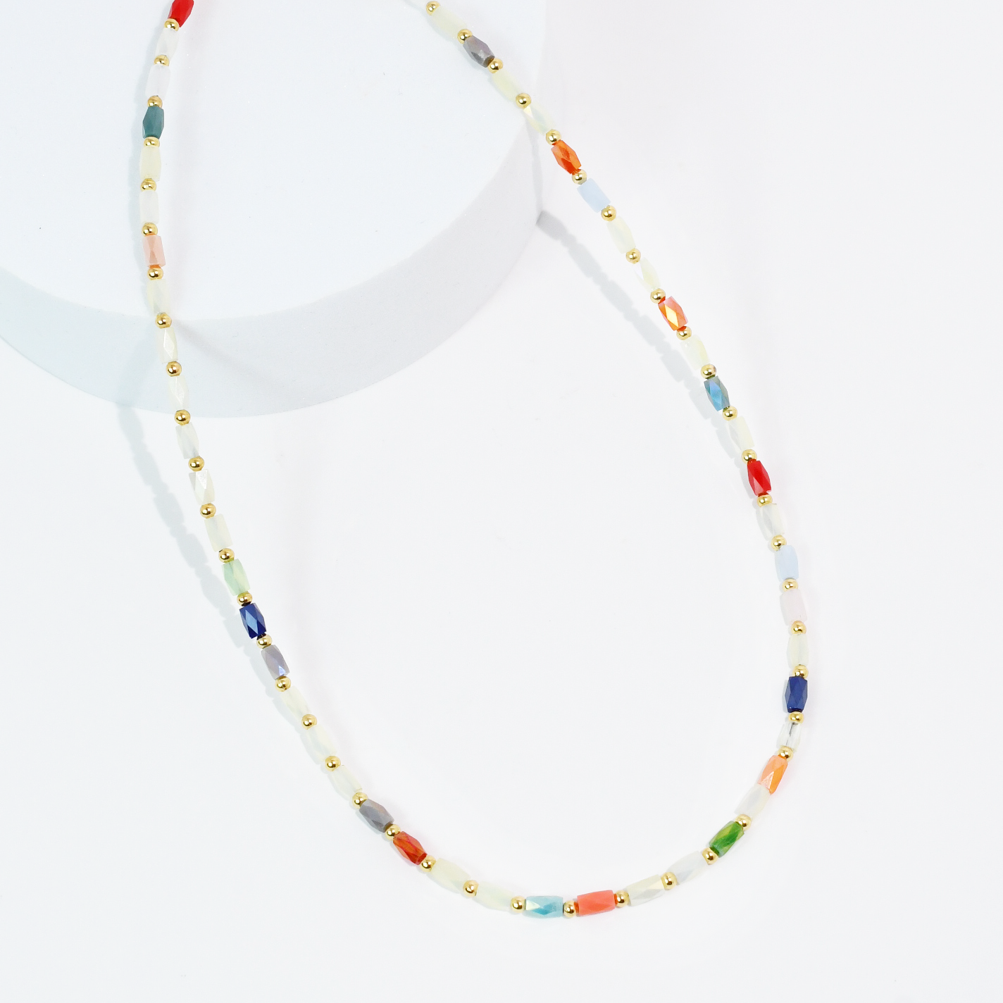 Coastal Bloom Beads Necklace