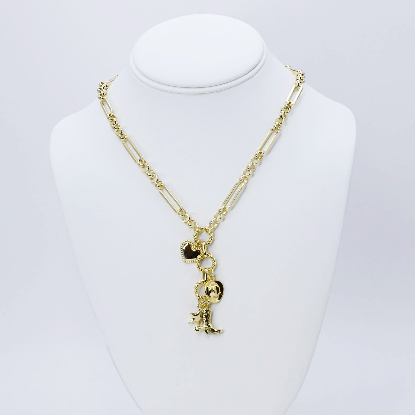 Cowgirl Charm Necklace B17