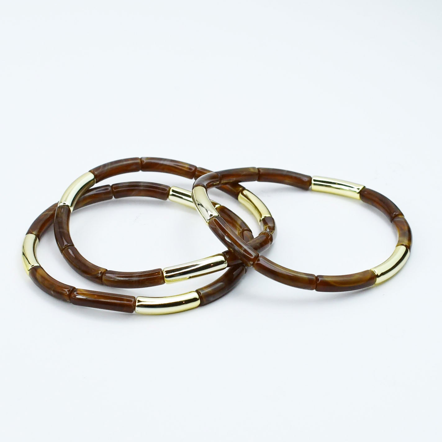 Dainty Glam Stretch Bracelet Set