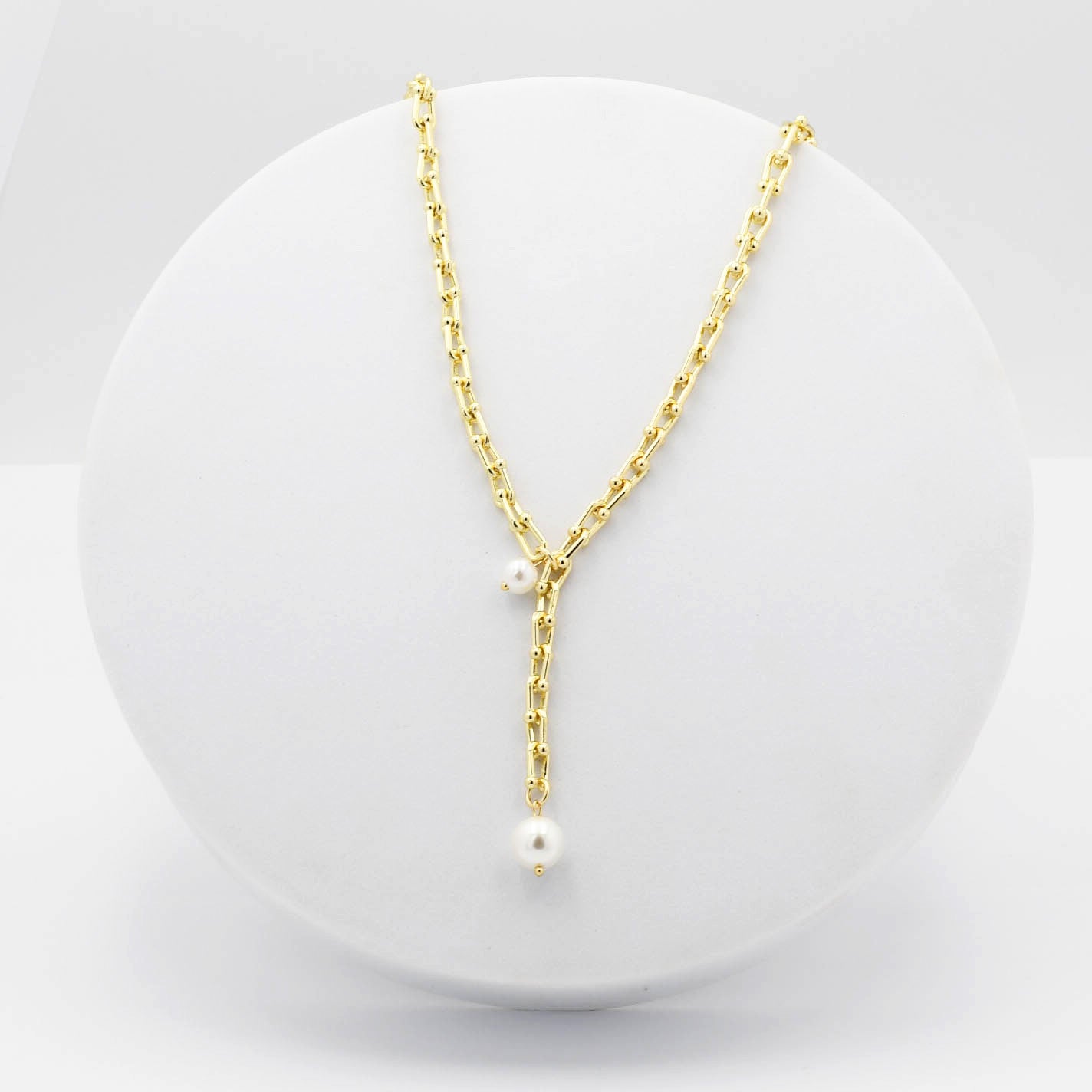 Dangle Pearl Necklace B2