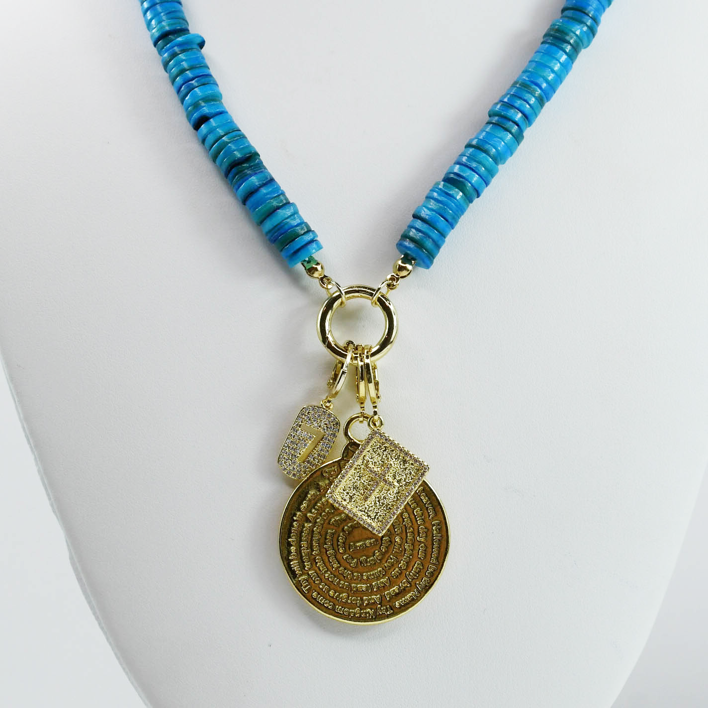 Echo of Faith Charm Necklace