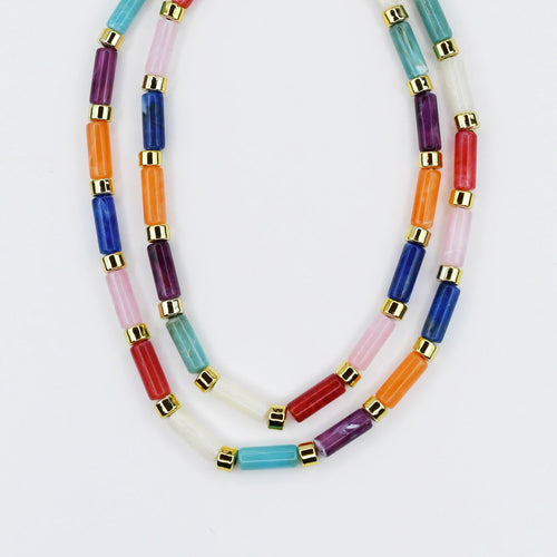 Electric Candy Bar Chic Necklace