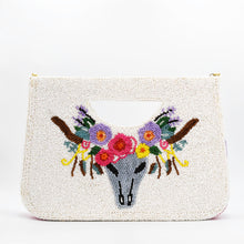 Load image into Gallery viewer, Flowers Long Horns Bag
