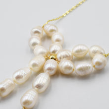Load image into Gallery viewer, Fresh Pearl Bow Necklace I-23

