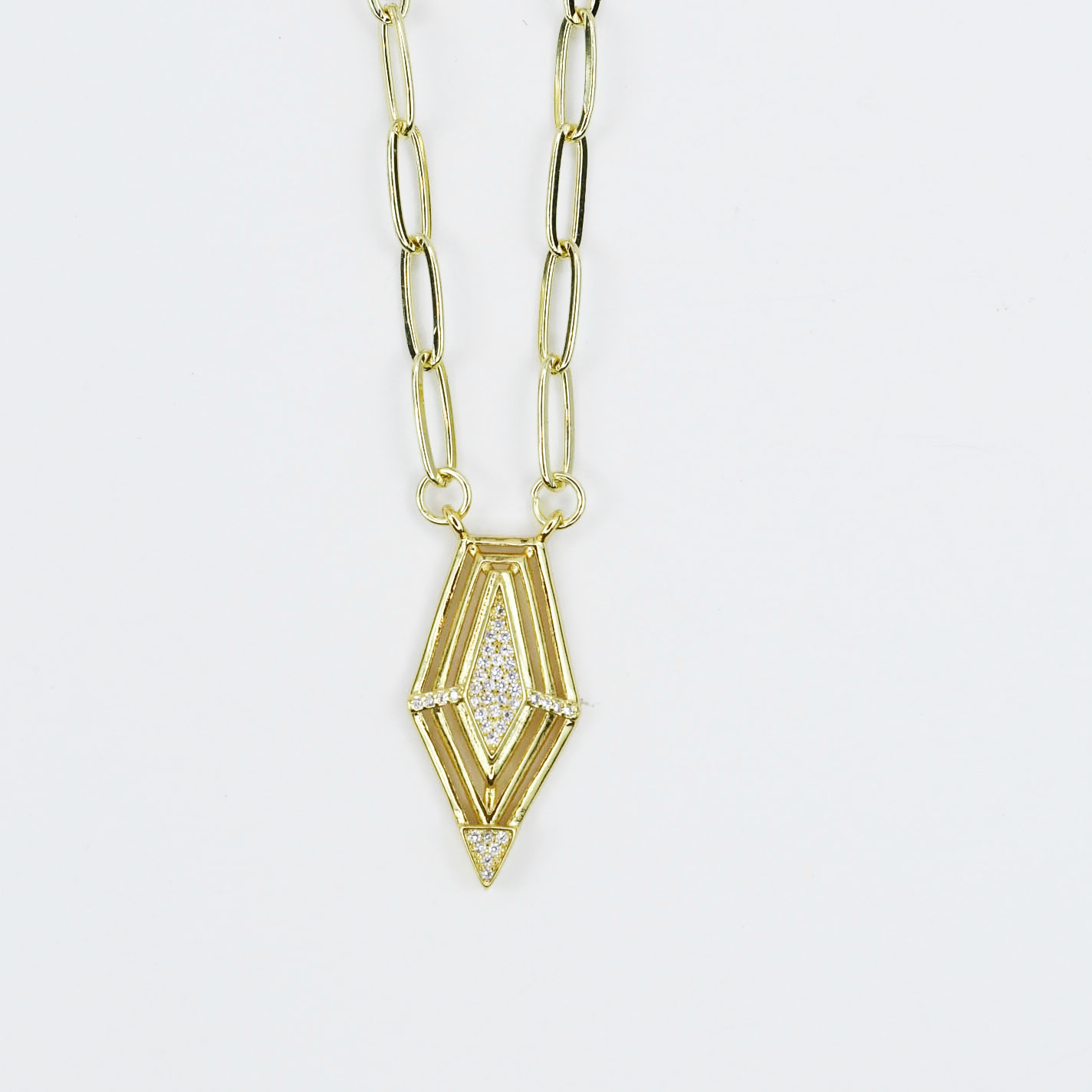 Golden Edge Necklace
