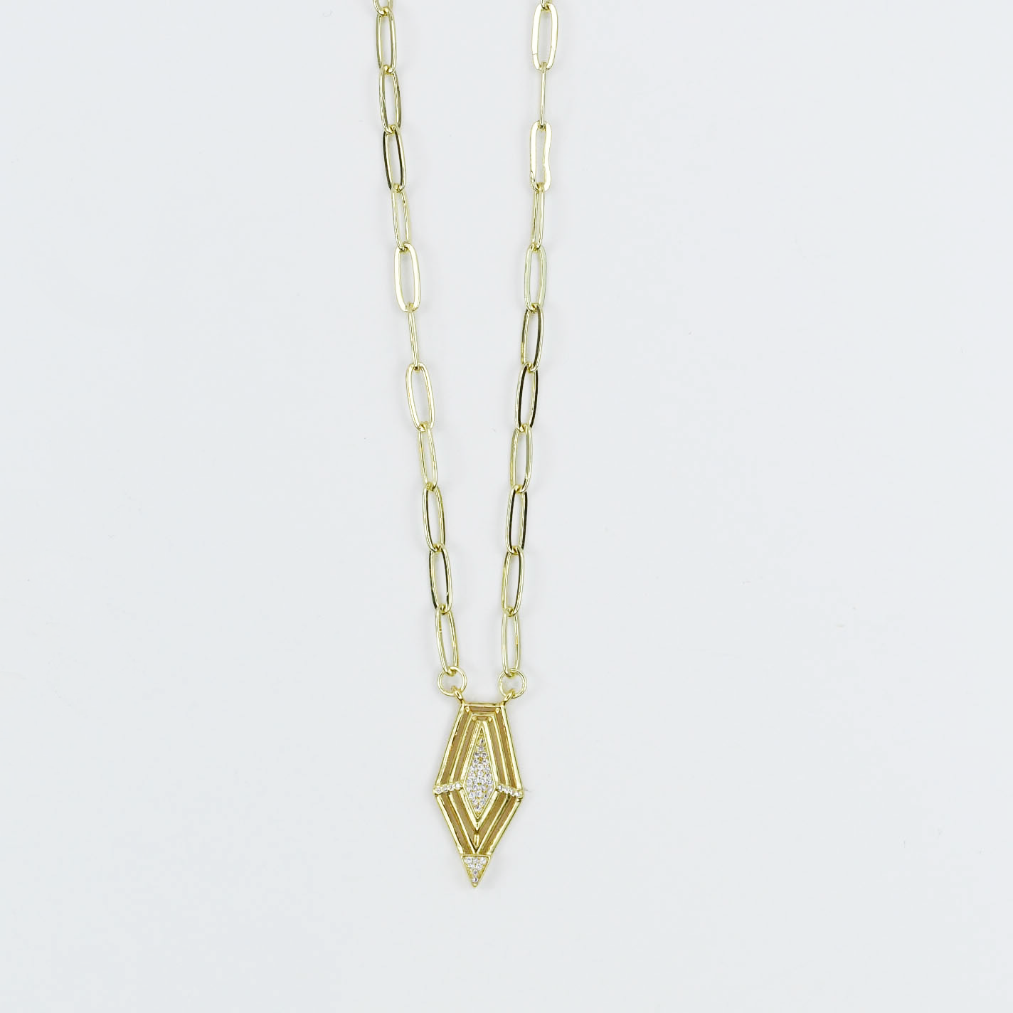Golden Edge Necklace