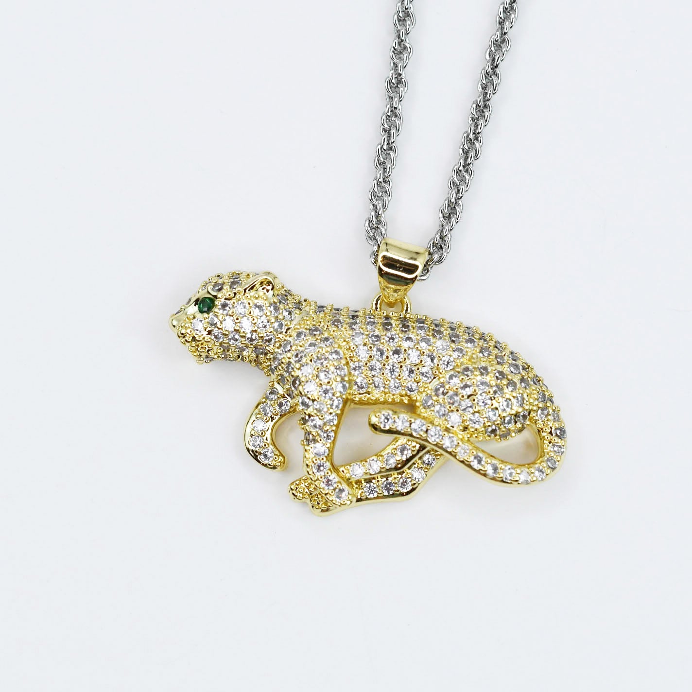 Golden Panther Necklace