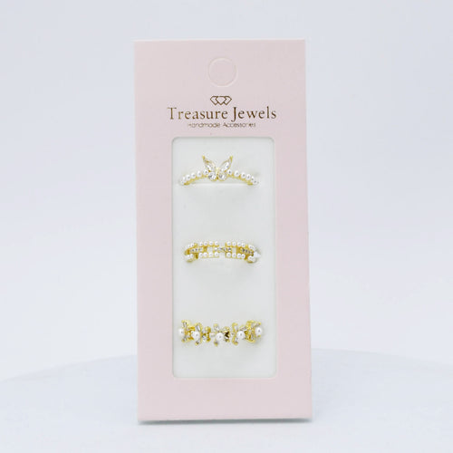 Harmony Pearl Ring Set G16