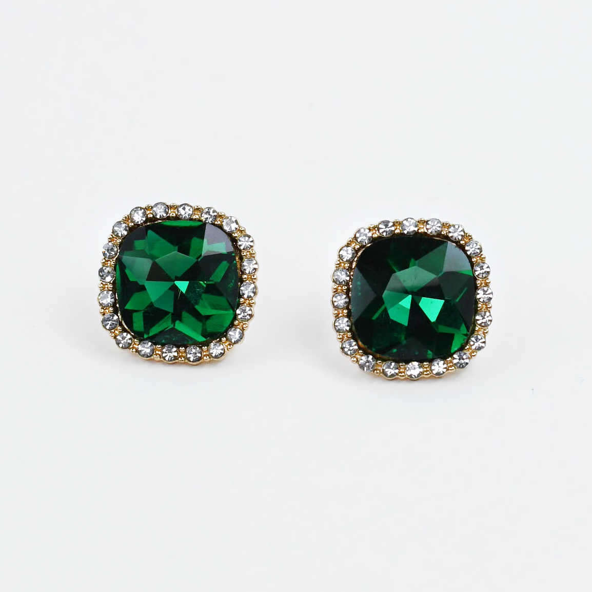 Holiday Shine Stud Earrings