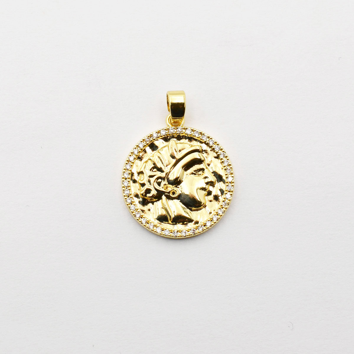 Greek Coin Charm