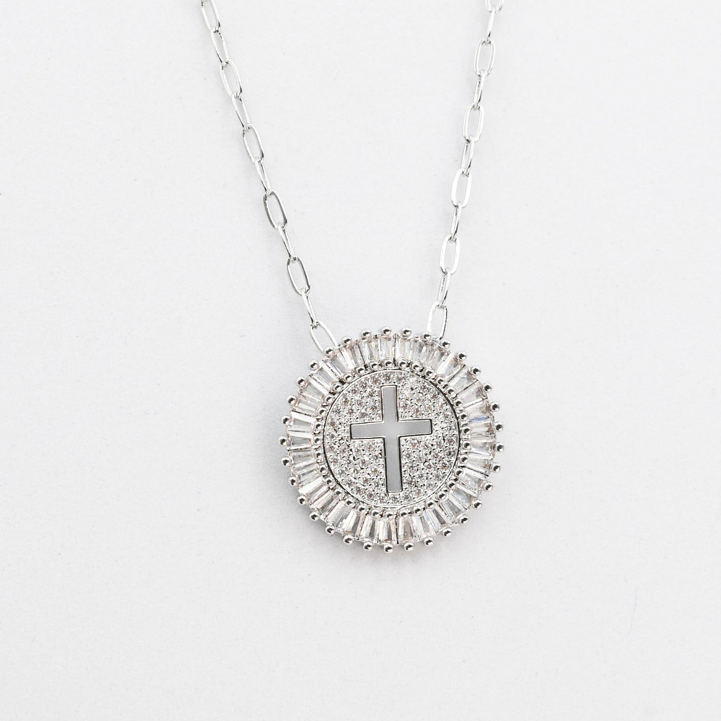 Grace Cross Silver I-28