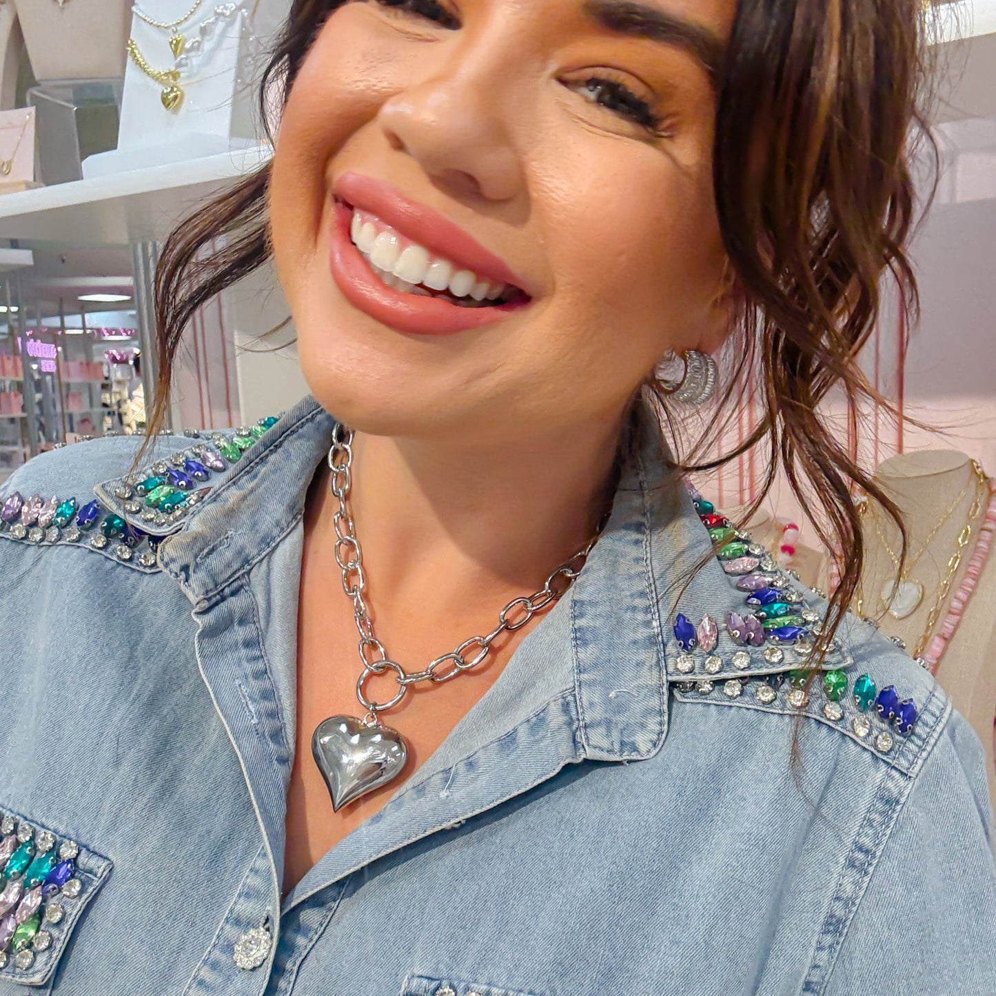 premium silver necklace crafted for everyday wear, offering a dainty handcrafted style with a waterproof, hypoallergenic, tarnish free finish, ideal for minimal modern jewelry lovers, available as wholesale for boutiques