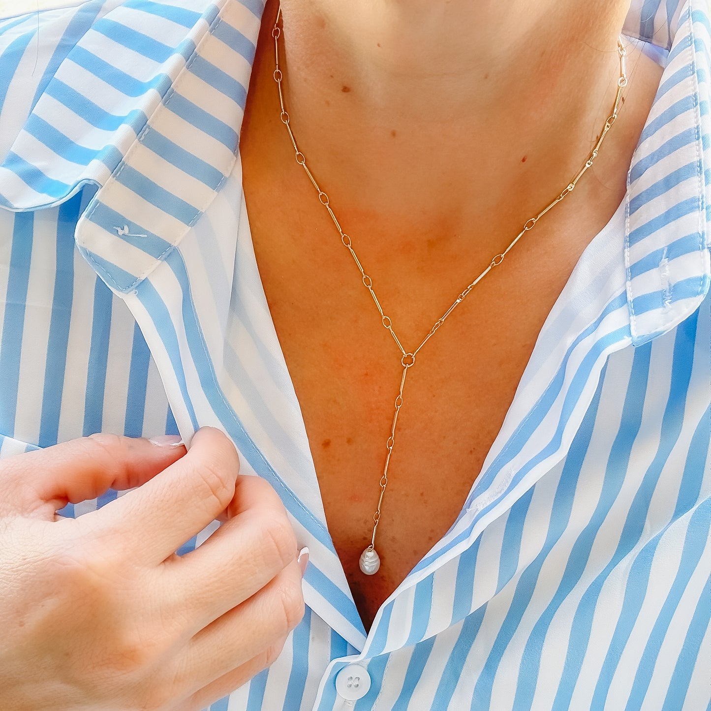 Fresh Pick Gold Necklace