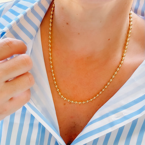 Easy Does It Gold Necklace