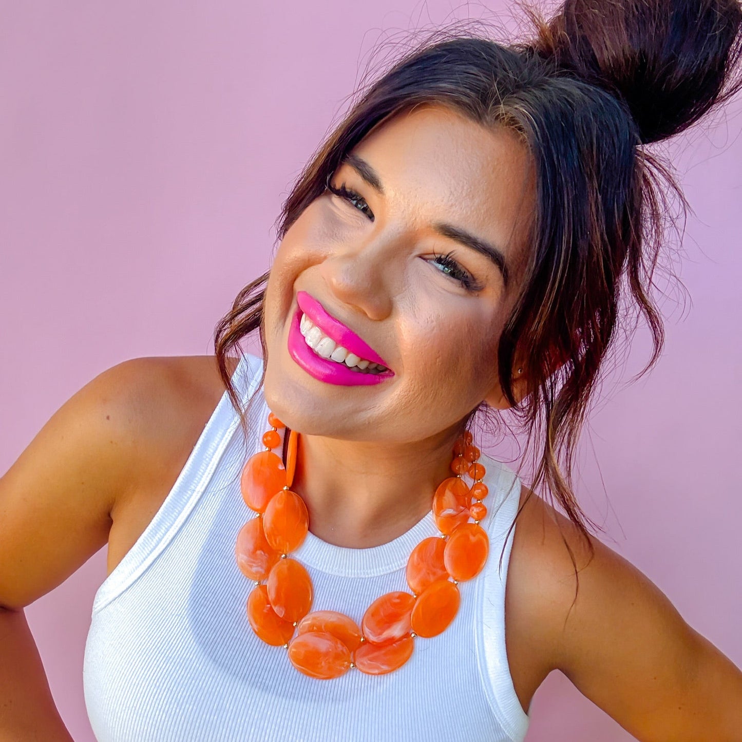 Citrus Double Haze Necklace