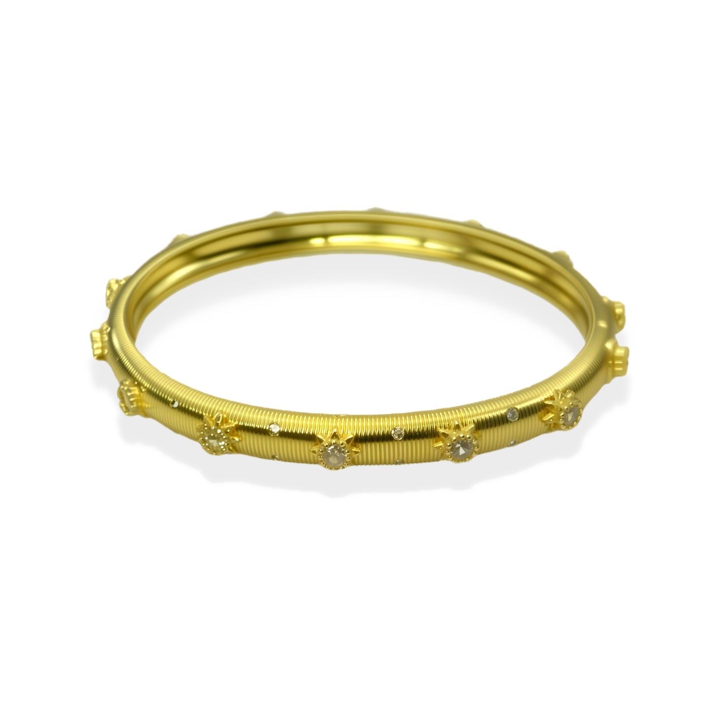 Sol Starburst Bangle Crystal