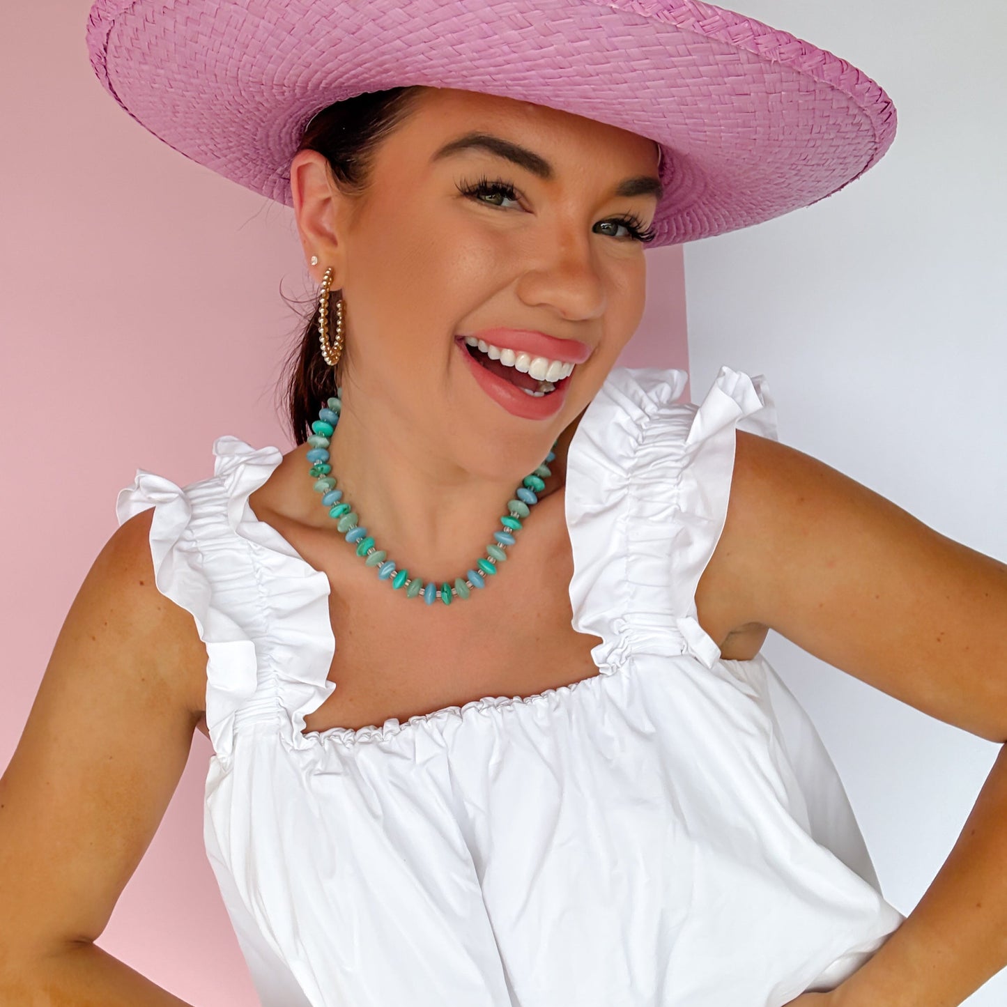 Minty Splash Necklace
