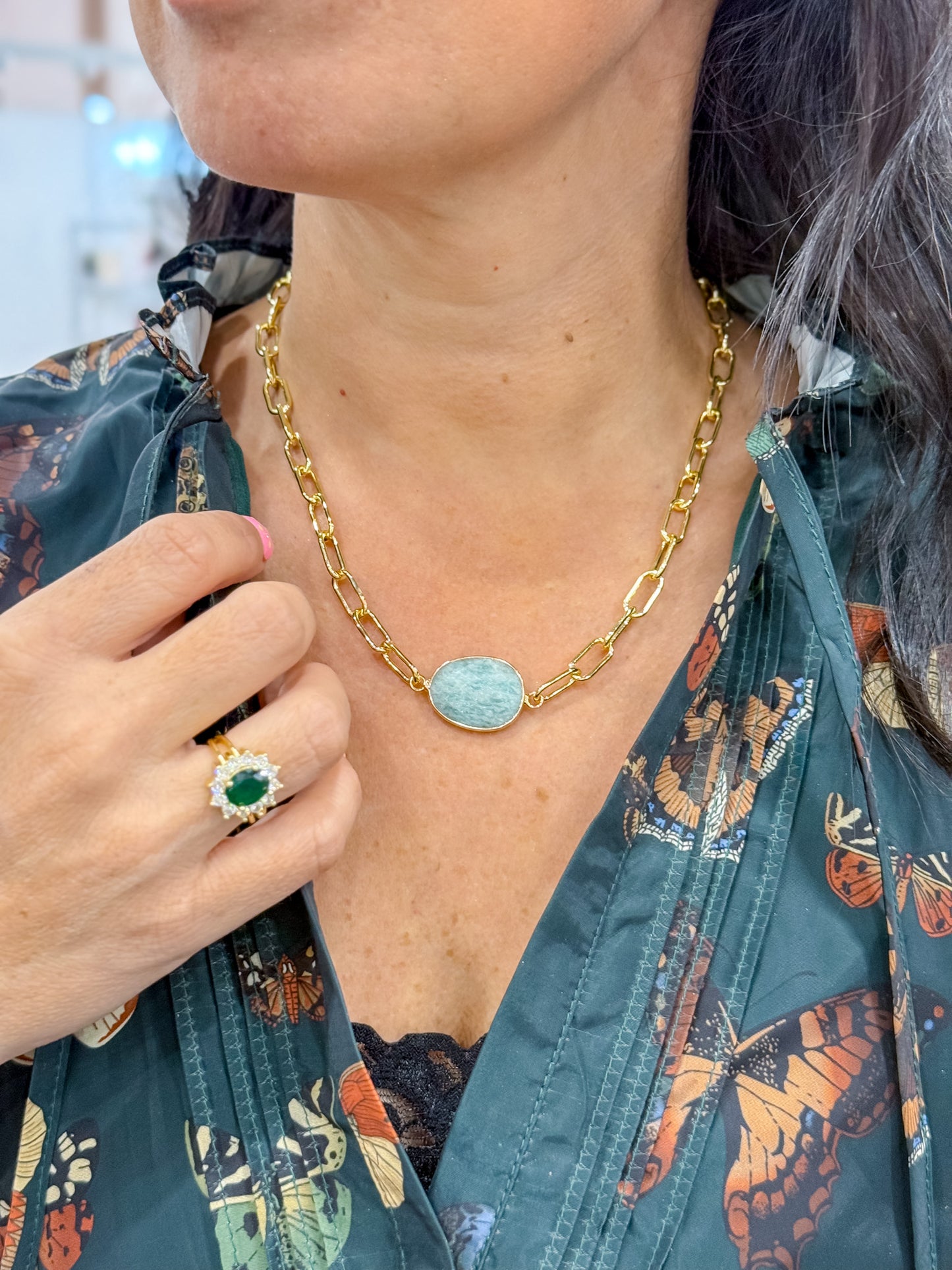 Stone & Shine Gemstone Necklace