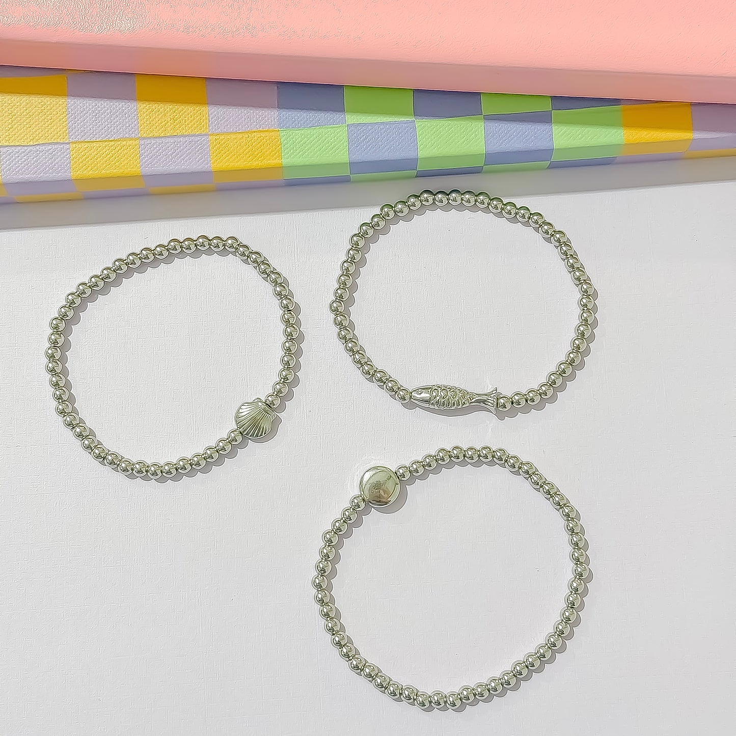 Seaside Treasures Silver Bracelet Set