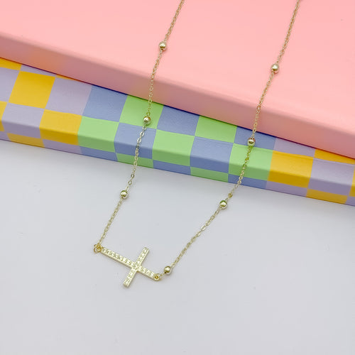 Side Cross Gold