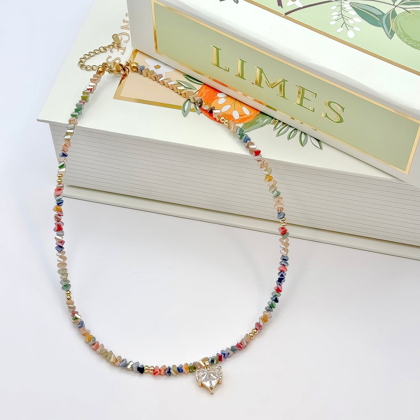 Gem Love Beads Necklace