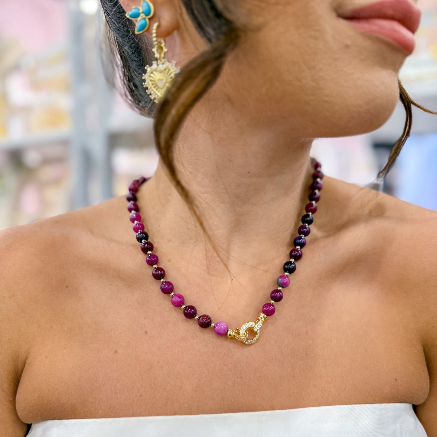 She's the One Beaded Necklace
