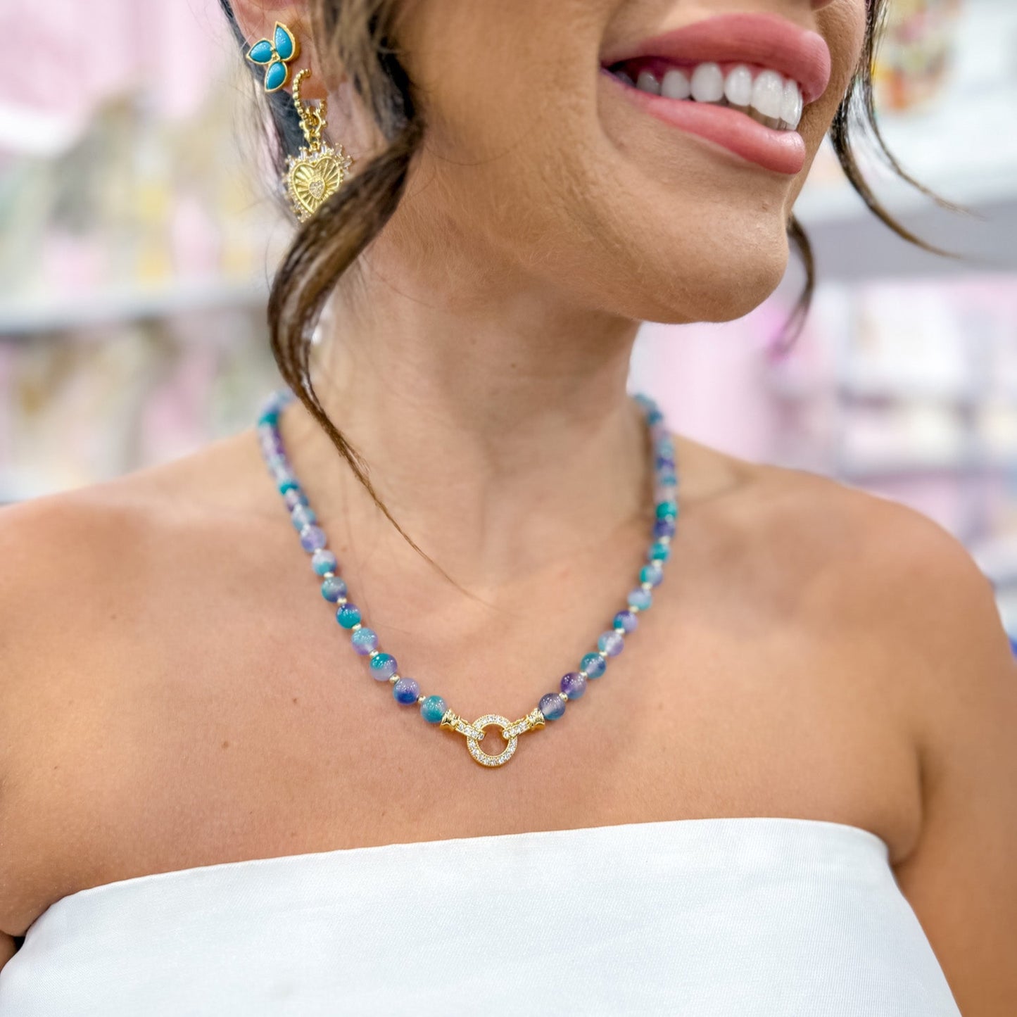 She's the One Beaded Necklace