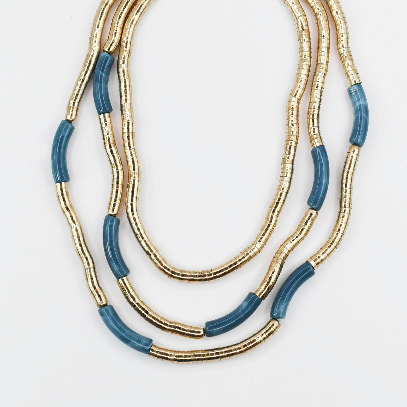 Imperial Blue Layered Necklace