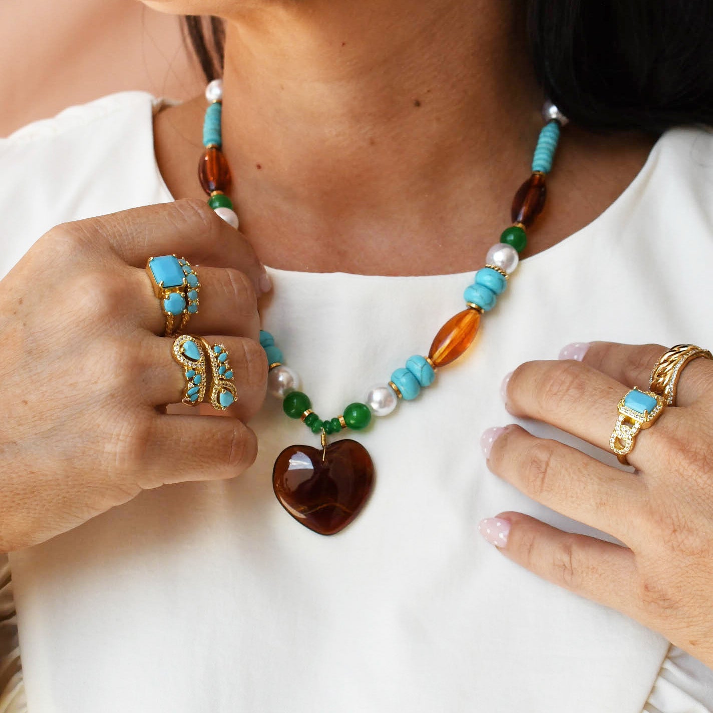 Island Heart Necklace