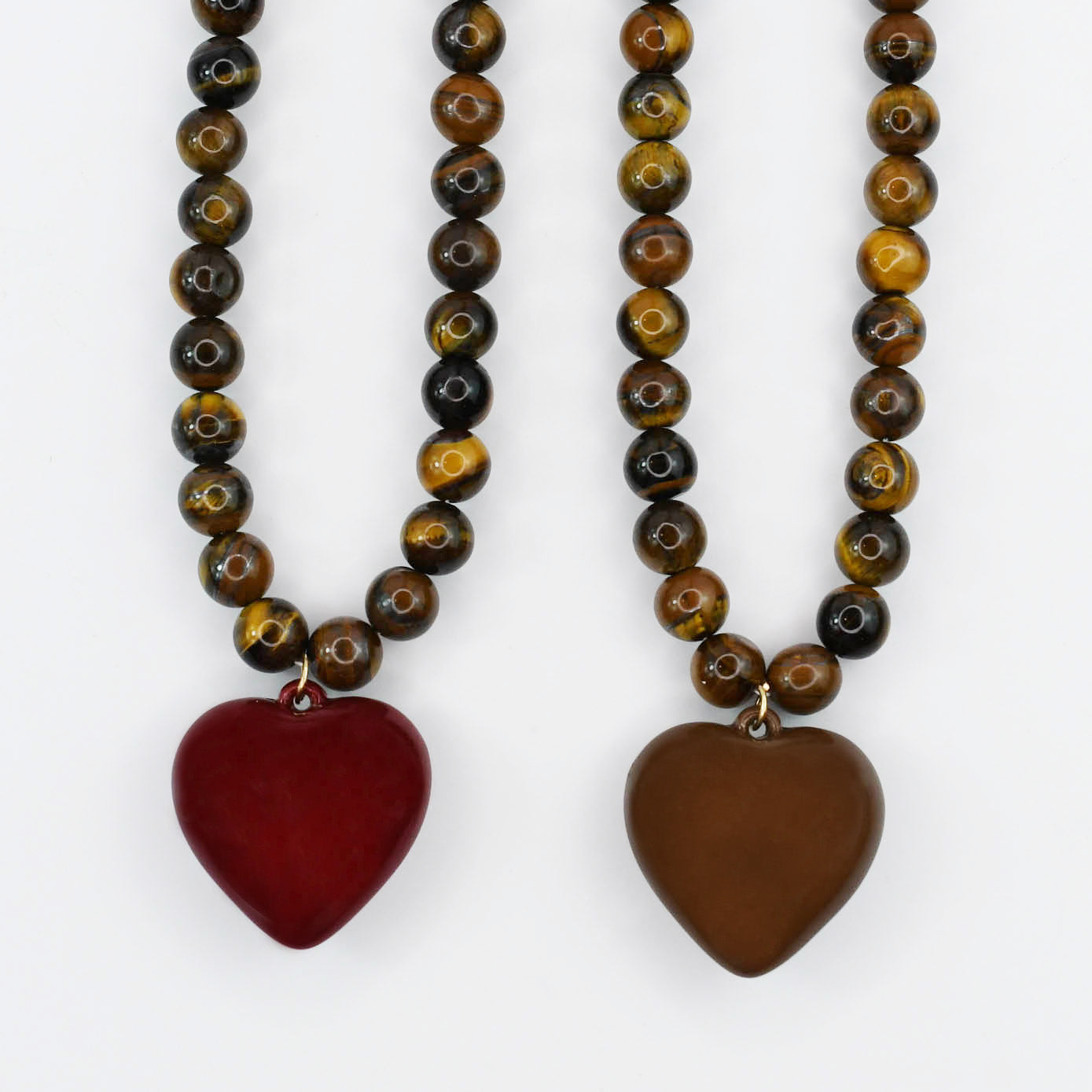 Janel Tiger Eye Gemstone Necklace