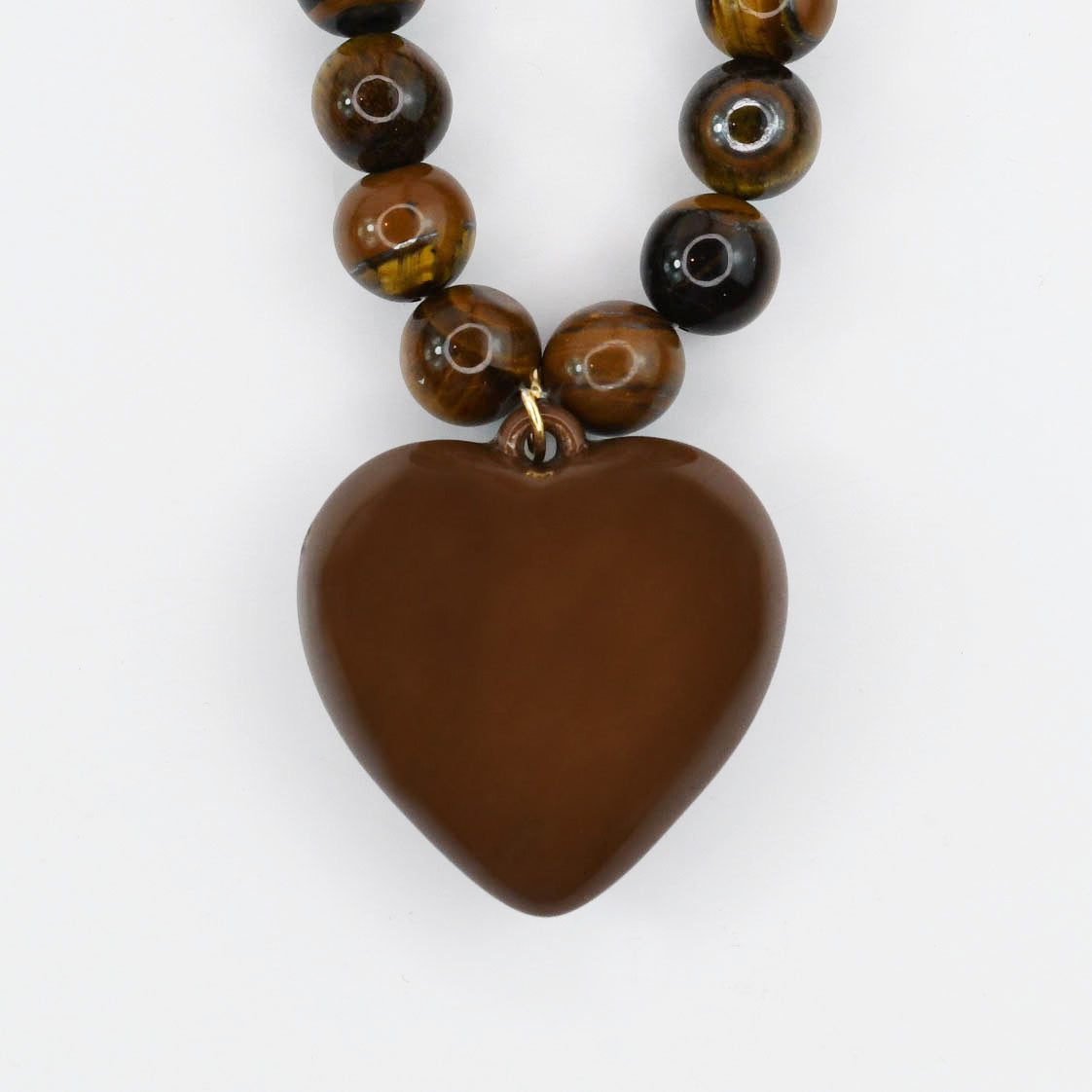 Janel Tiger Eye Gemstone Necklace