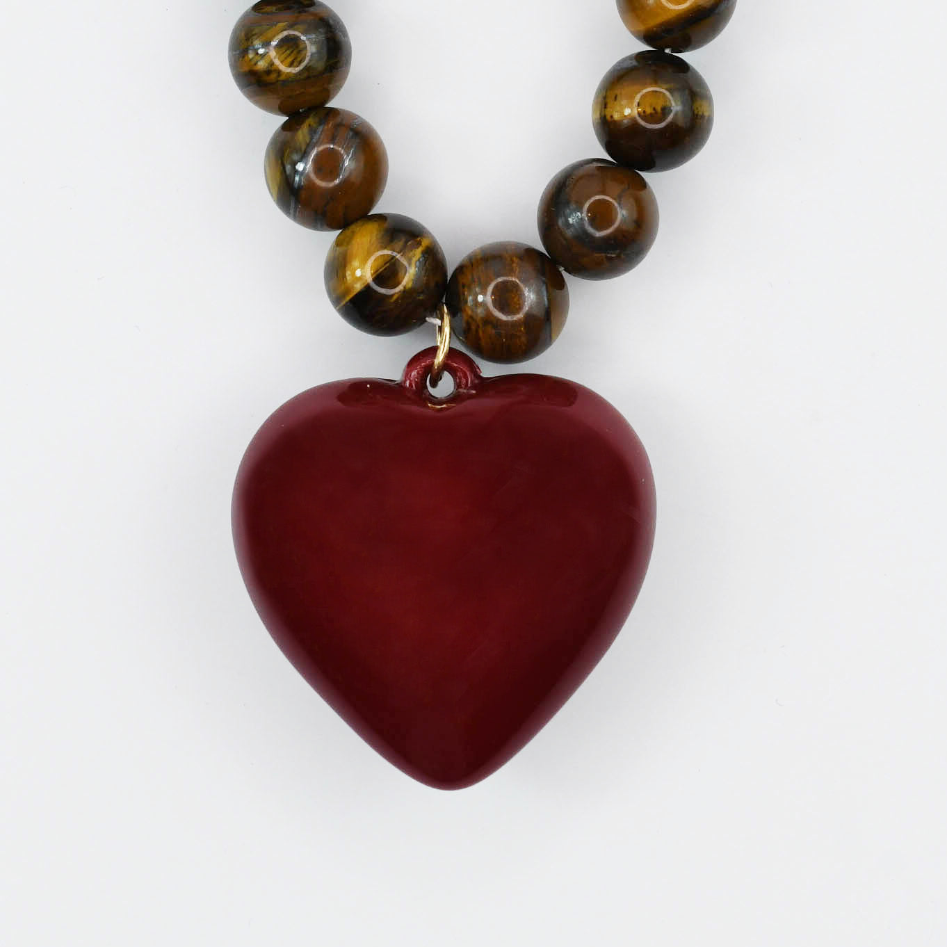 Janel Tiger Eye Gemstone Necklace