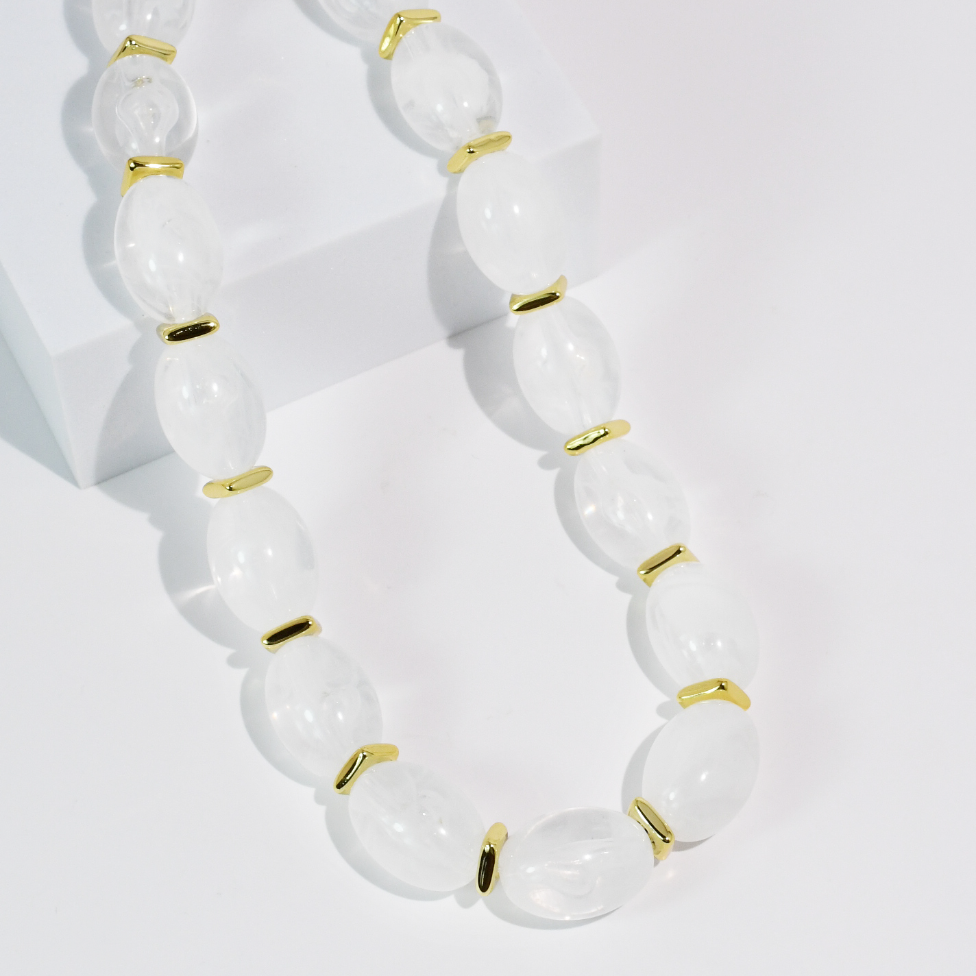 Jelly Pop White Necklace