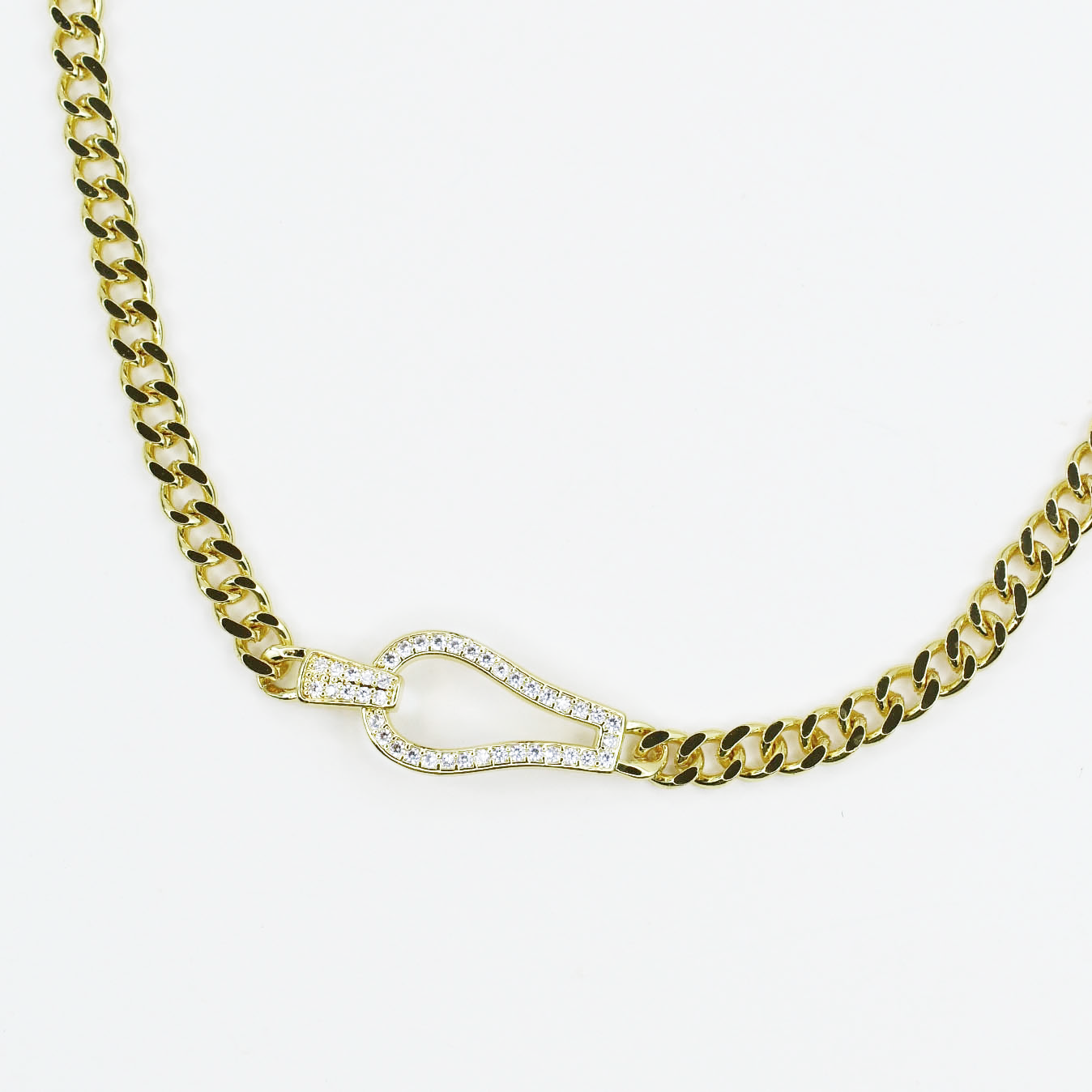 Keep Me Posted Gold Necklace