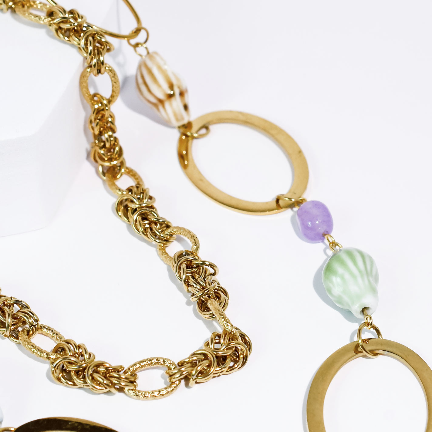 Looking for Shells Layered Necklace