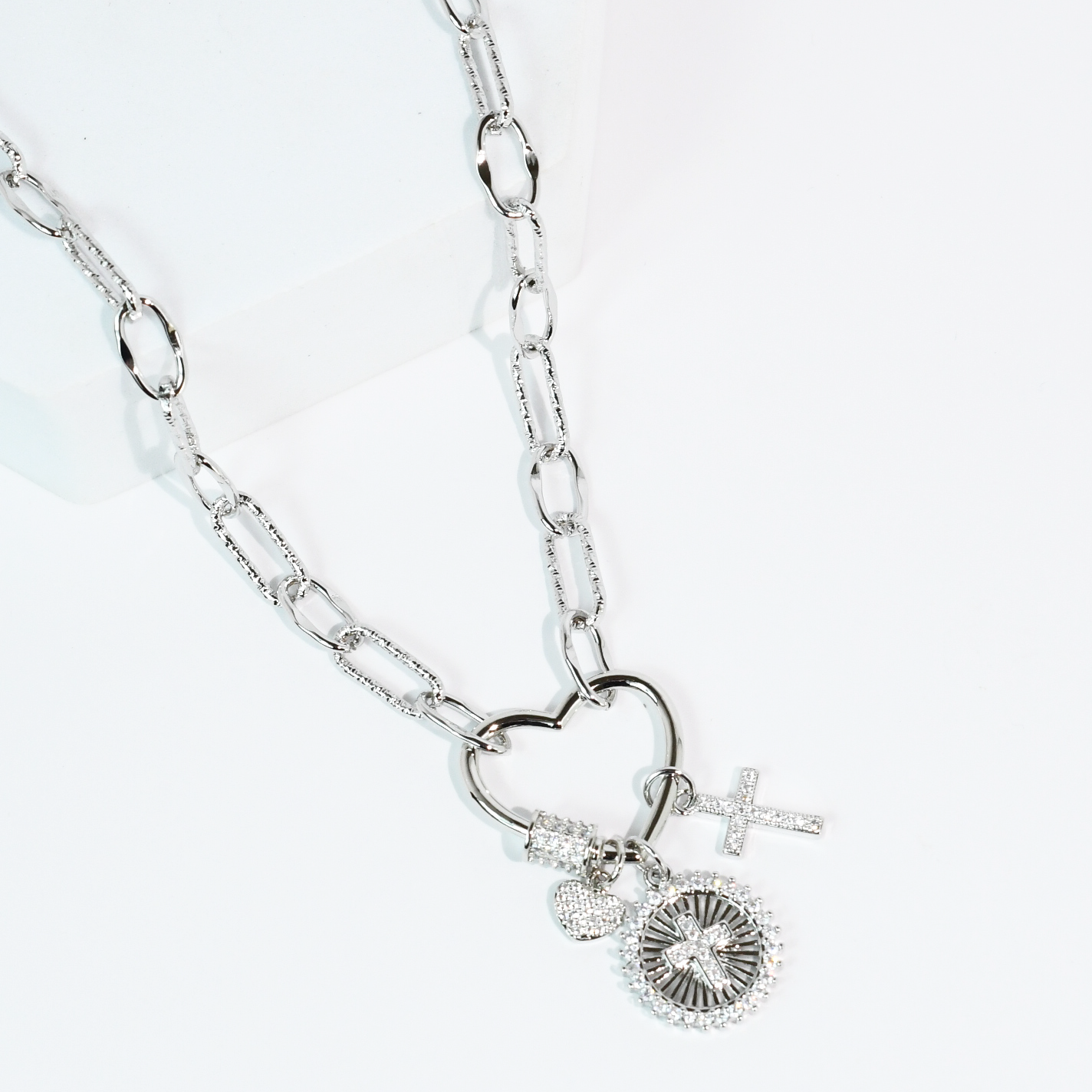 Love and Grace Silver Necklace