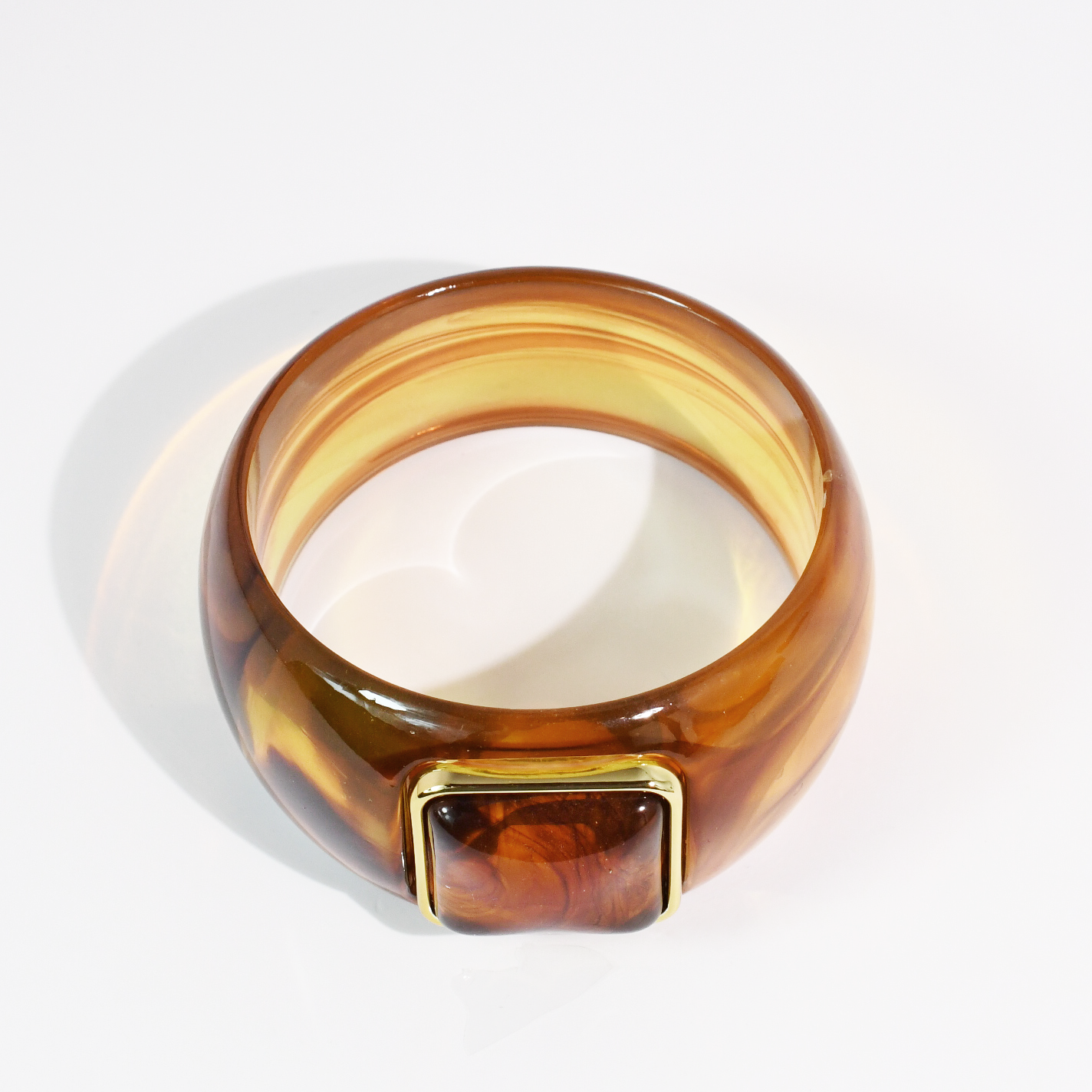 Lucky Girl Amber Bangle