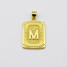 Load image into Gallery viewer, Medallion Initial Charm
