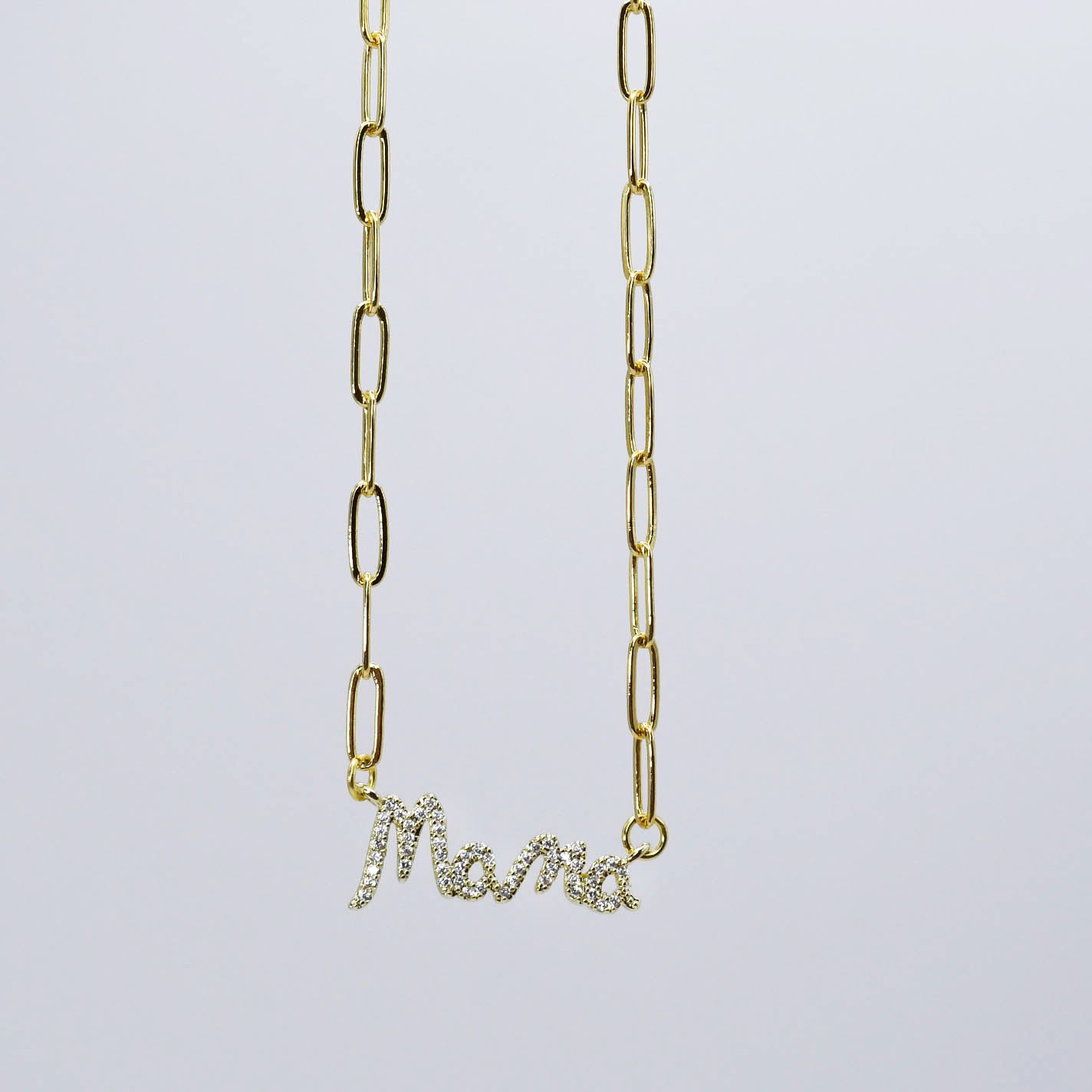 Mama Necklace Gold F29